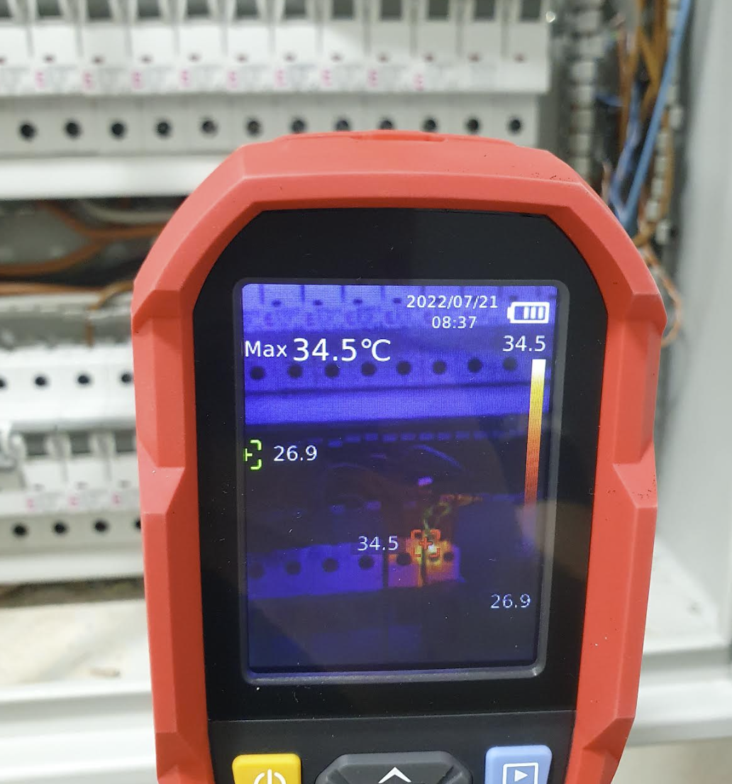 Termografsko ispitivanje razdjelnog ormara
